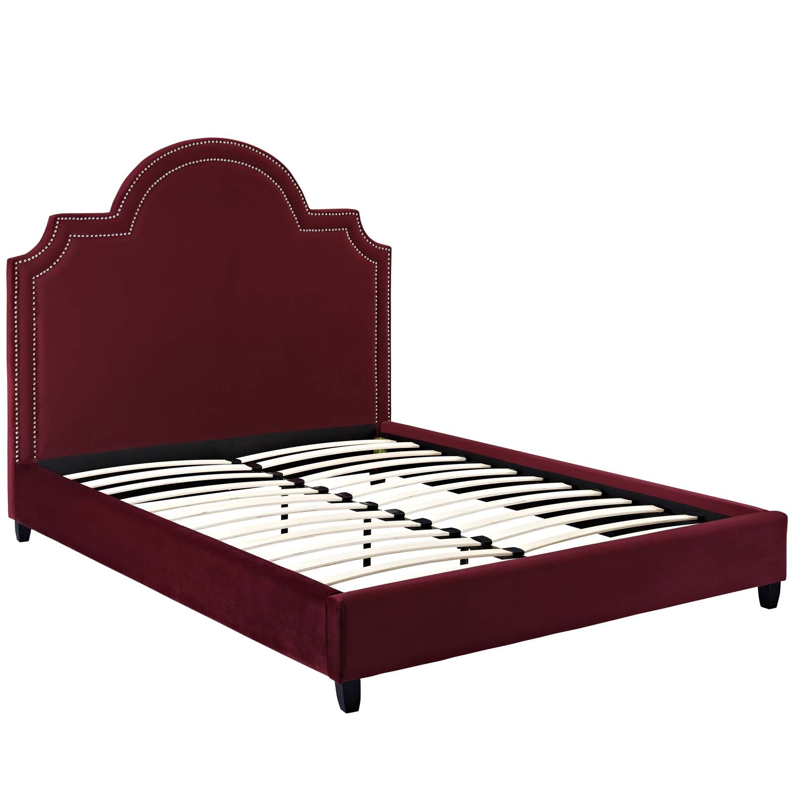 Primrose Performance Velvet Queen Platform Bed by Modway