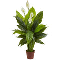 42" Spathiphyllum Artificial Plant (Real Touch) 8319 By Nearly Natural