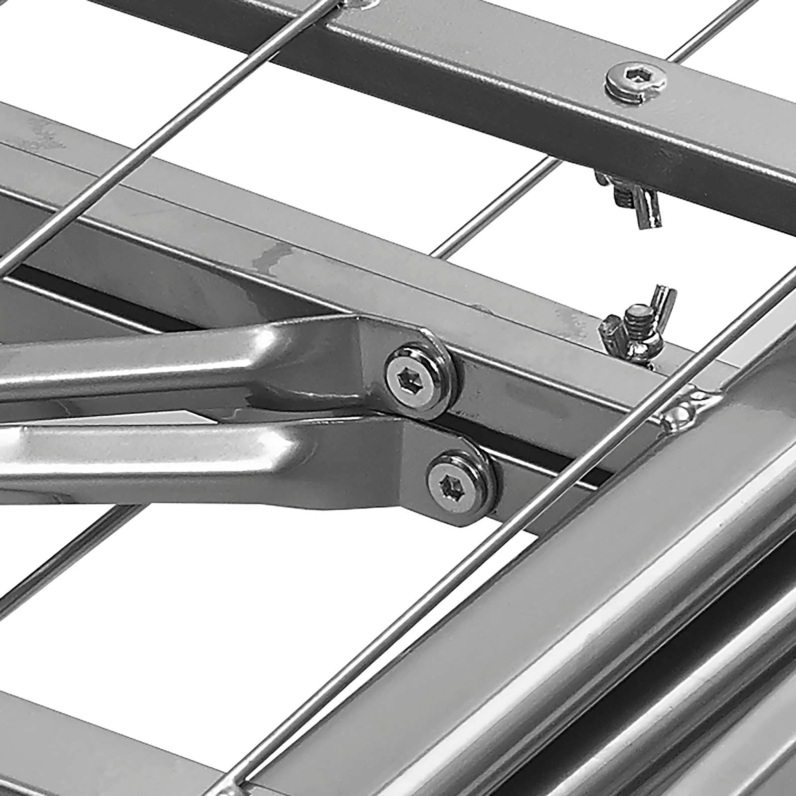 Horizon Stainless Steel Twin Bed Frame by Modway