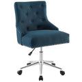 Regent Tufted Button Swivel Upholstered Fabric Office Chair by Modway