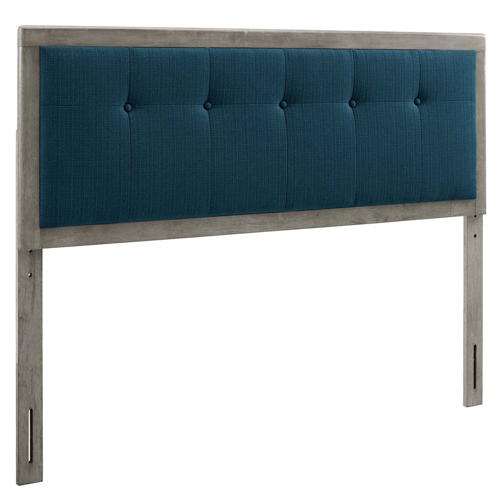 Draper Tufted Fabric and Wood Queen Headboard by Modway