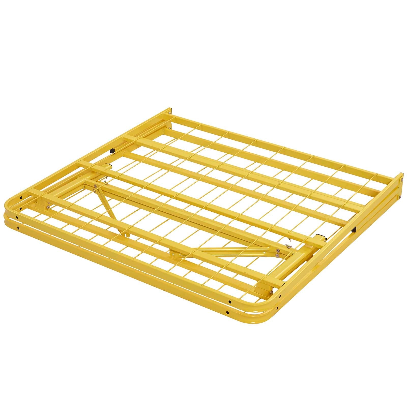 Horizon Stainless Steel Twin Bed Frame by Modway