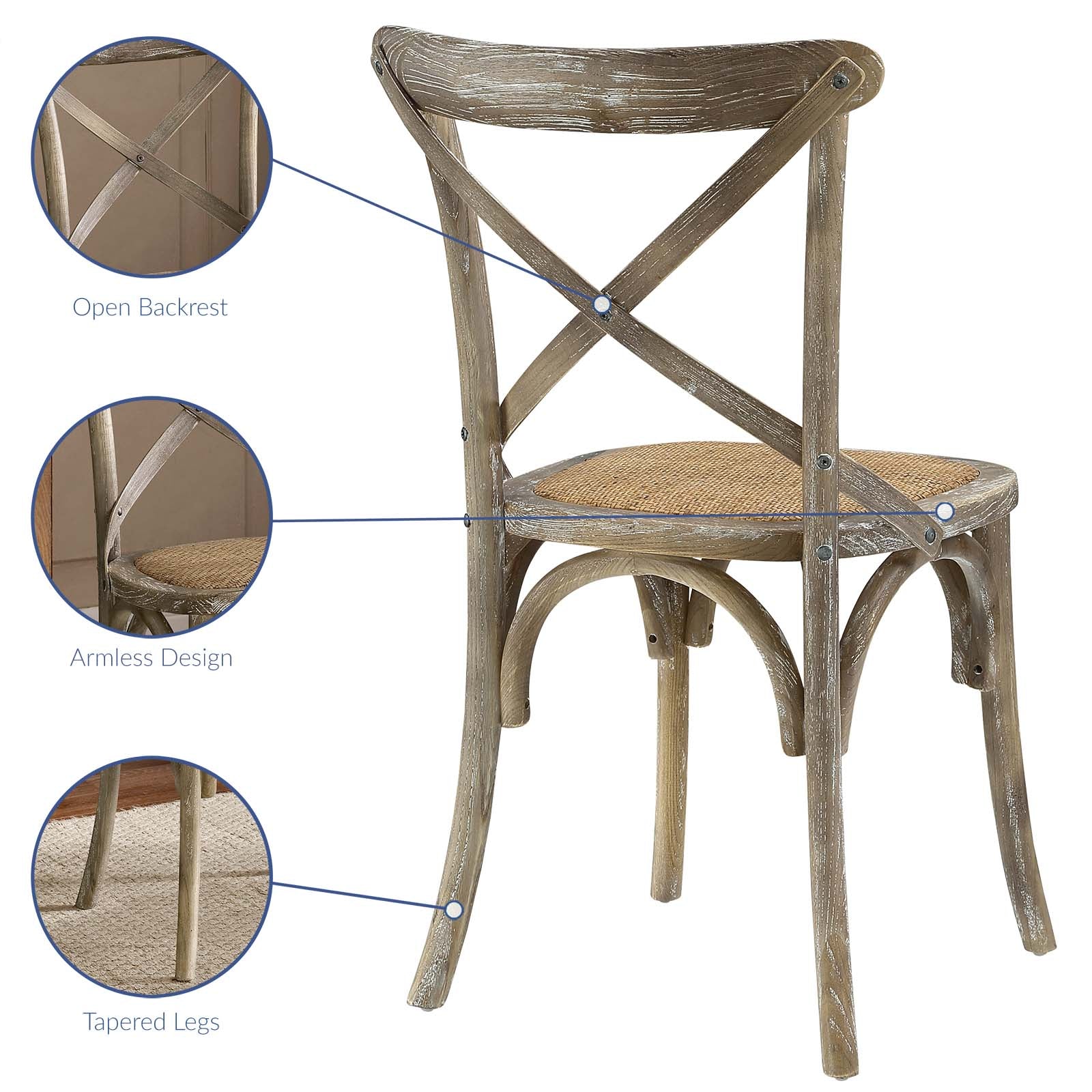 Gear Dining Side Chair by Modway