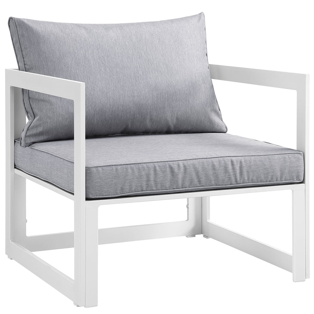 Fortuna 8 Piece Outdoor Patio Sectional Sofa Set by Modway