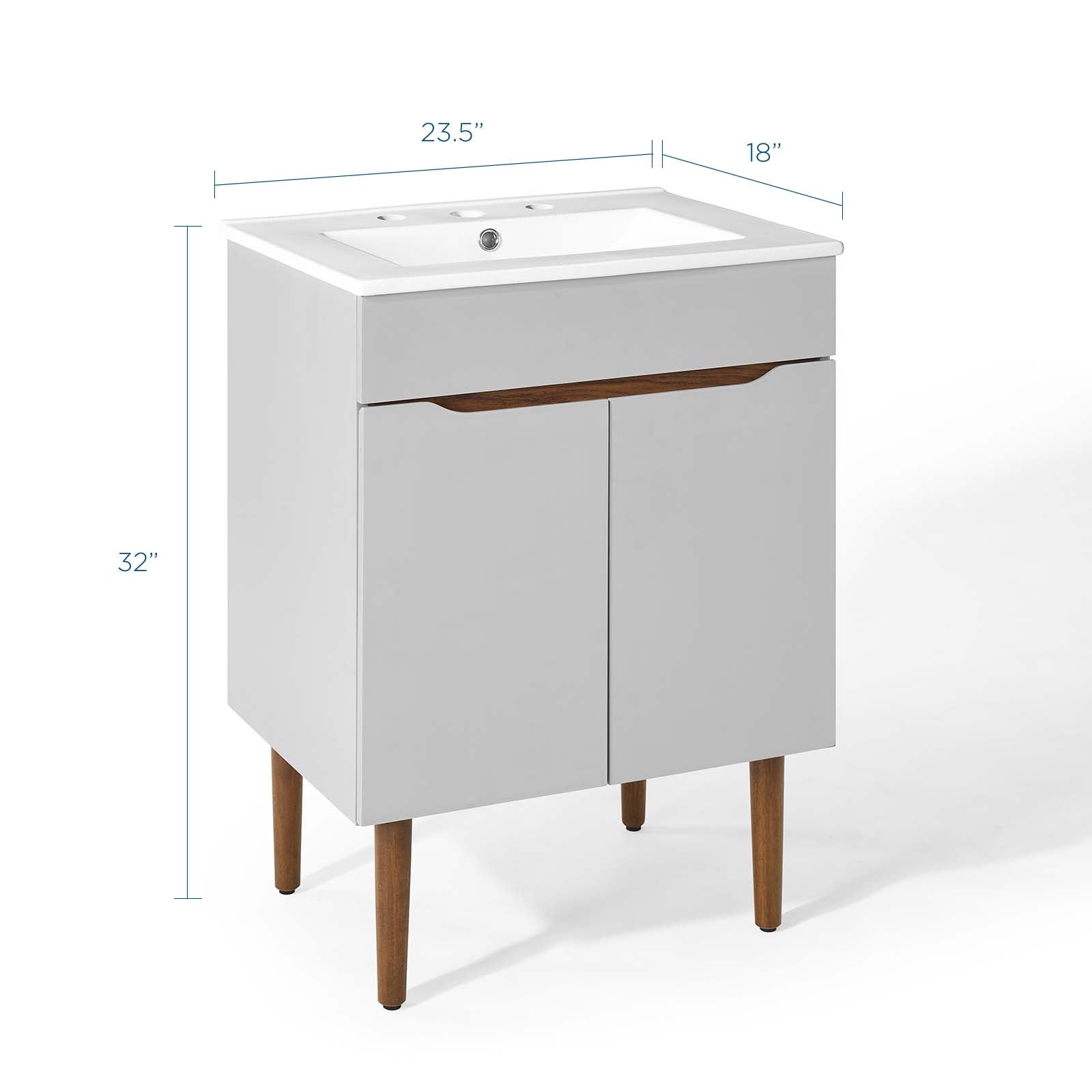 Harvest Bathroom Vanity by Modway