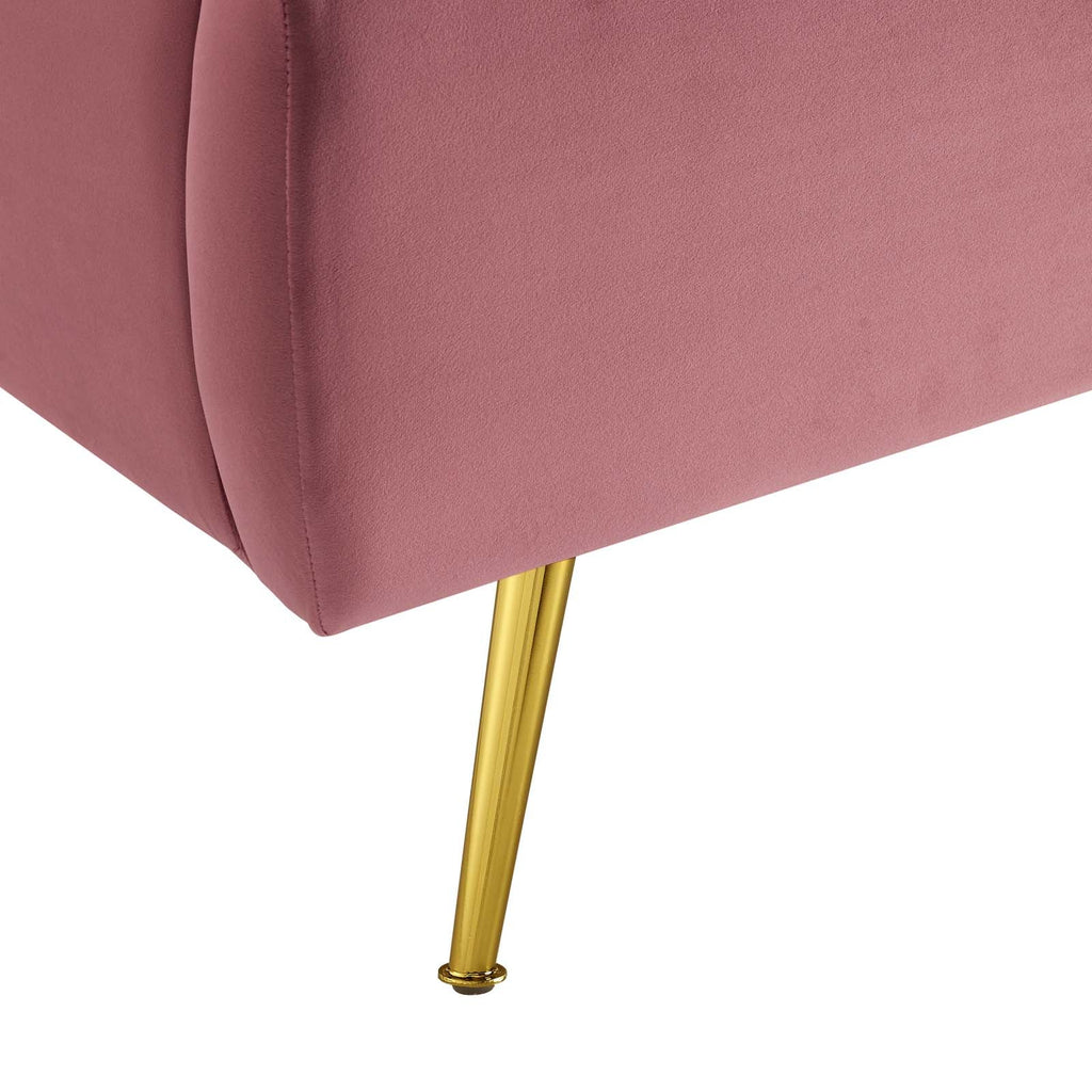 Lana Performance Velvet Queen Wingback Platform Bed by Modway