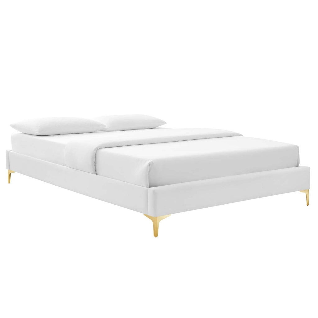 Sutton Performance Velvet King Bed Frame by Modway