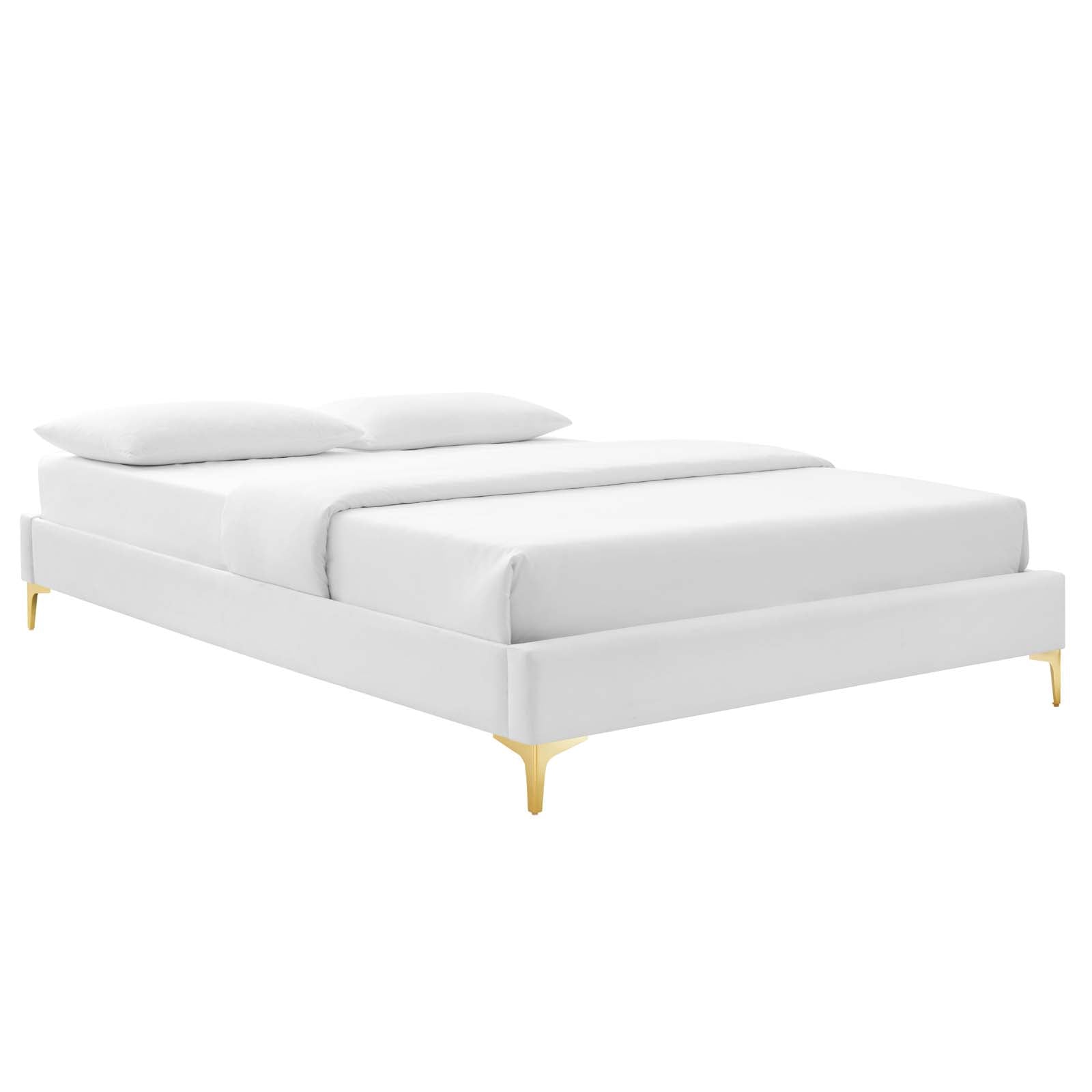 Sutton Performance Velvet King Bed Frame by Modway