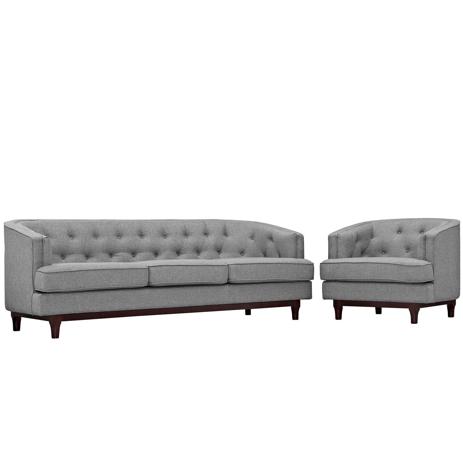 Coast Living Room Set Set of 2 by Modway