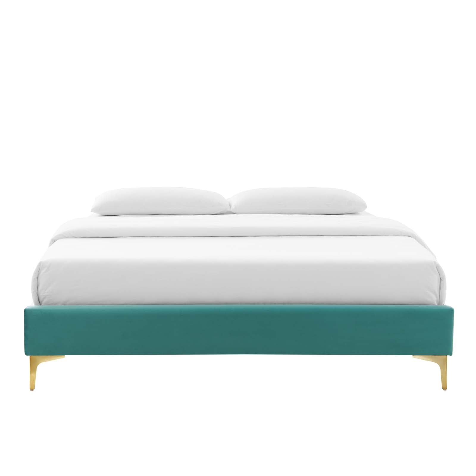 Sutton Performance Velvet King Bed Frame by Modway