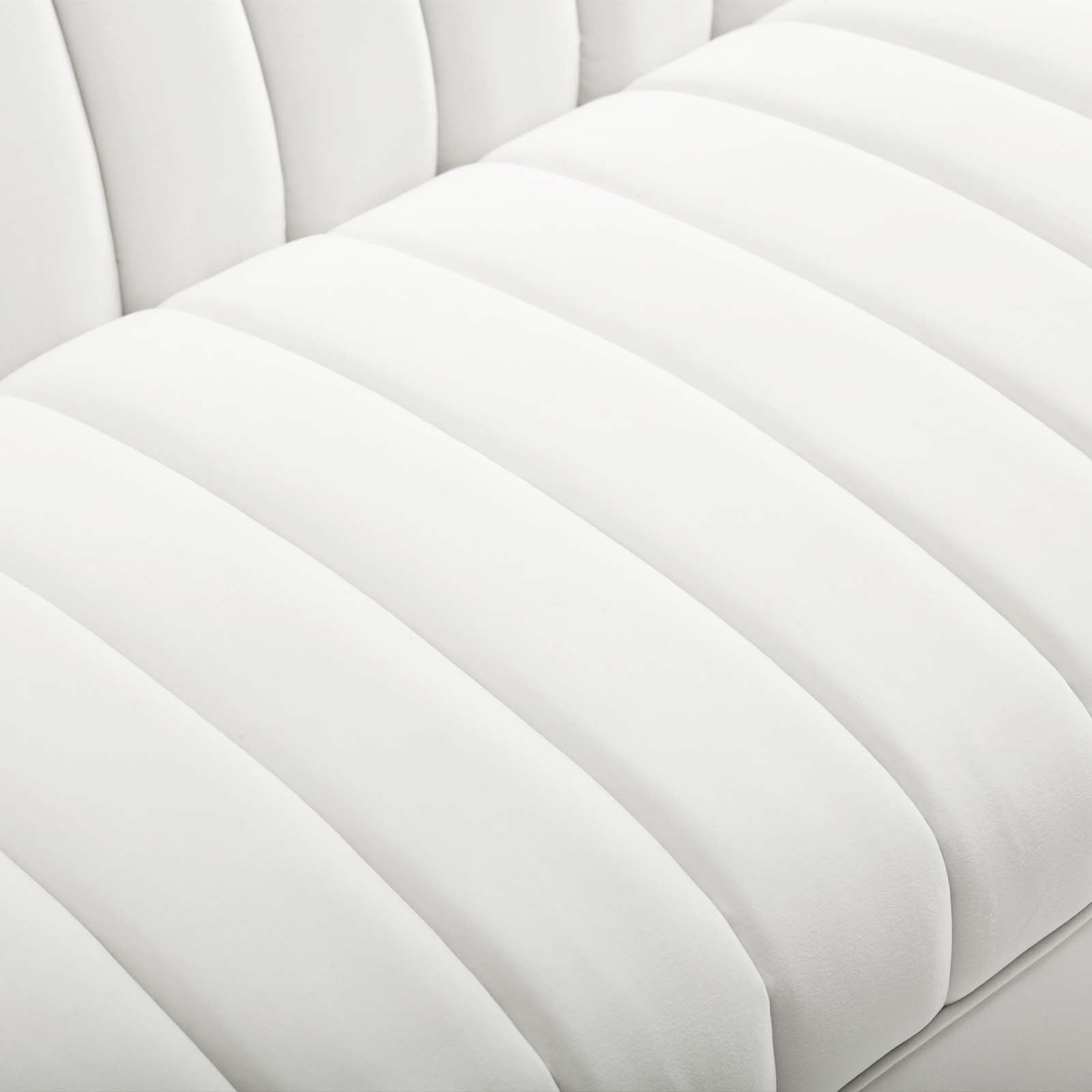 Shift Channel Tufted Performance Velvet Sofa by Modway