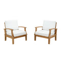 Marina 2 Piece Outdoor Patio Teak Set by Modway