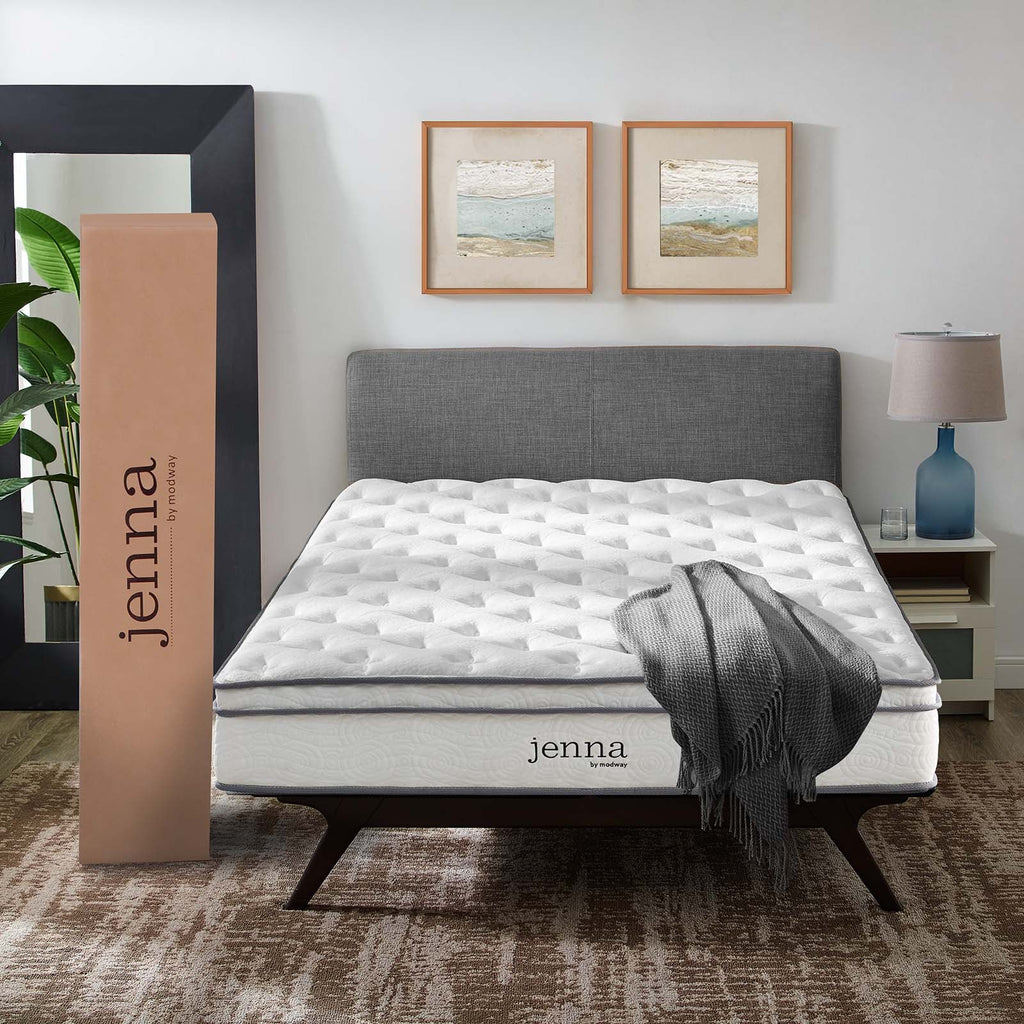 Jenna 8" Innerspring and Foam Full Mattress by Modway