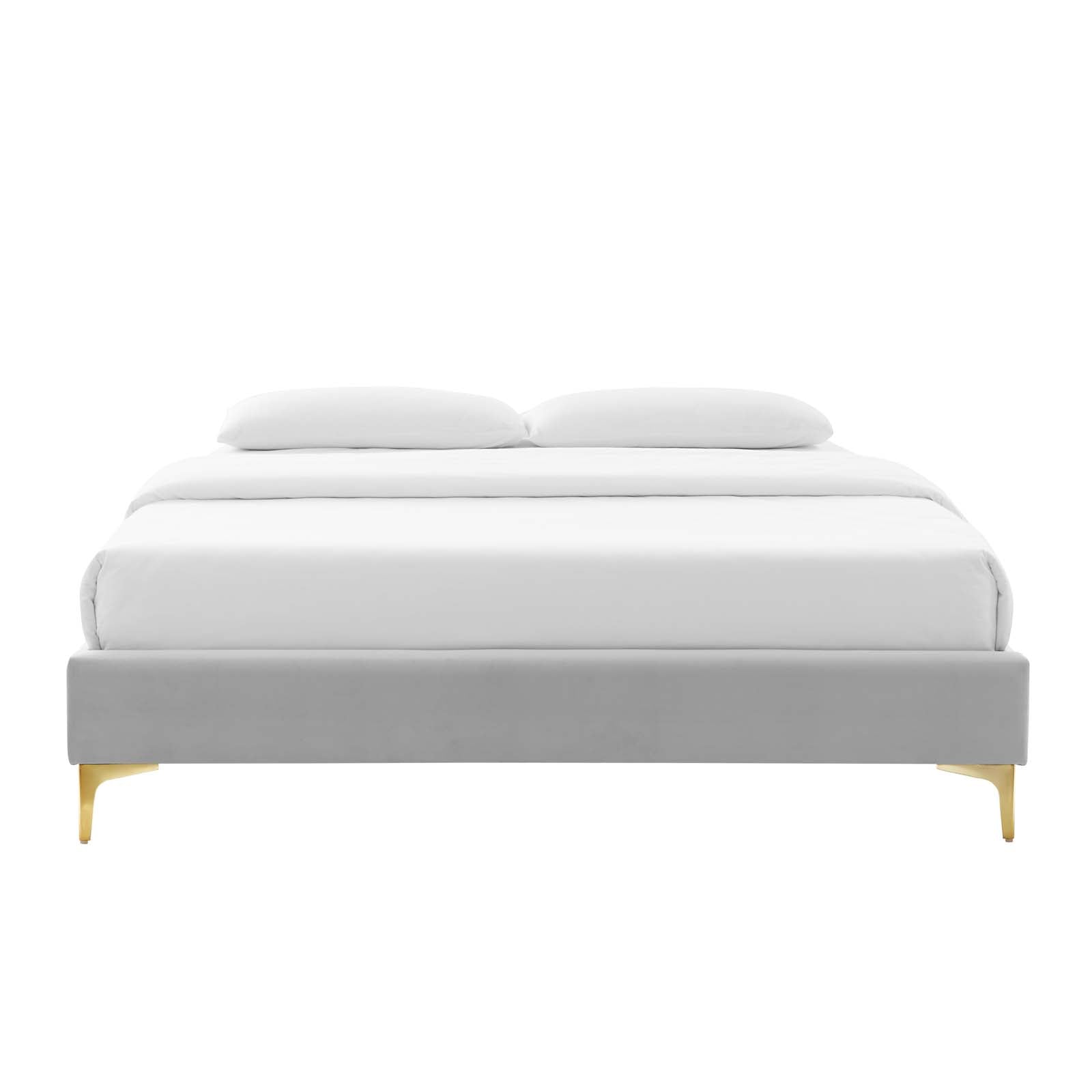 Sutton Performance Velvet Twin Bed Frame by Modway