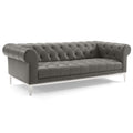 Idyll Tufted Button Upholstered Leather Chesterfield Sofa by Modway