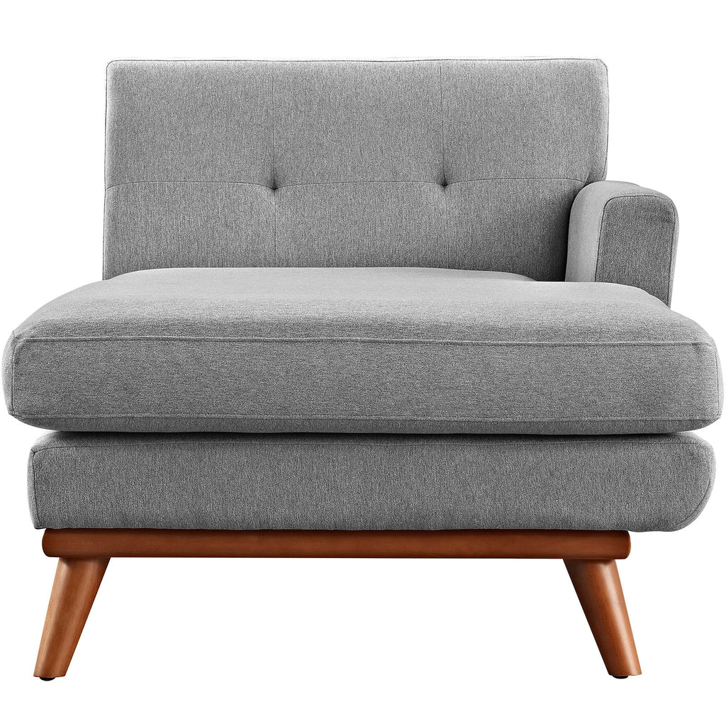 Engage Right-Facing Upholstered Fabric Chaise by Modway