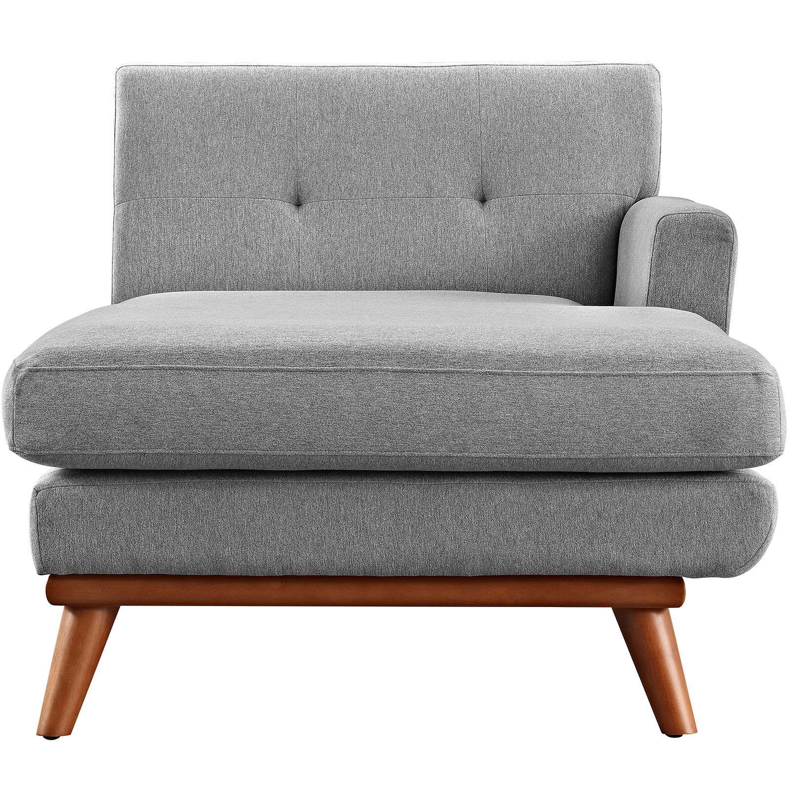 Engage Right-Facing Upholstered Fabric Chaise by Modway