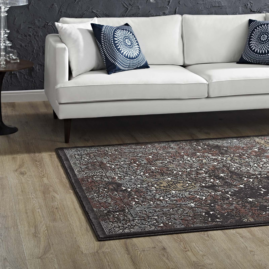 Westia Ornate Turkish Vintage 5x8 Area Rug by Modway