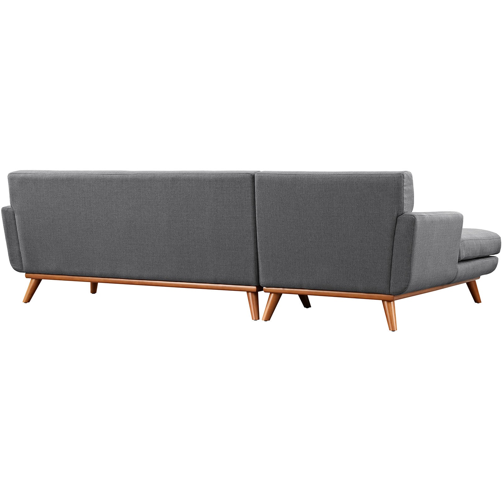 Engage Left-Facing Upholstered Fabric Sectional Sofa by Modway