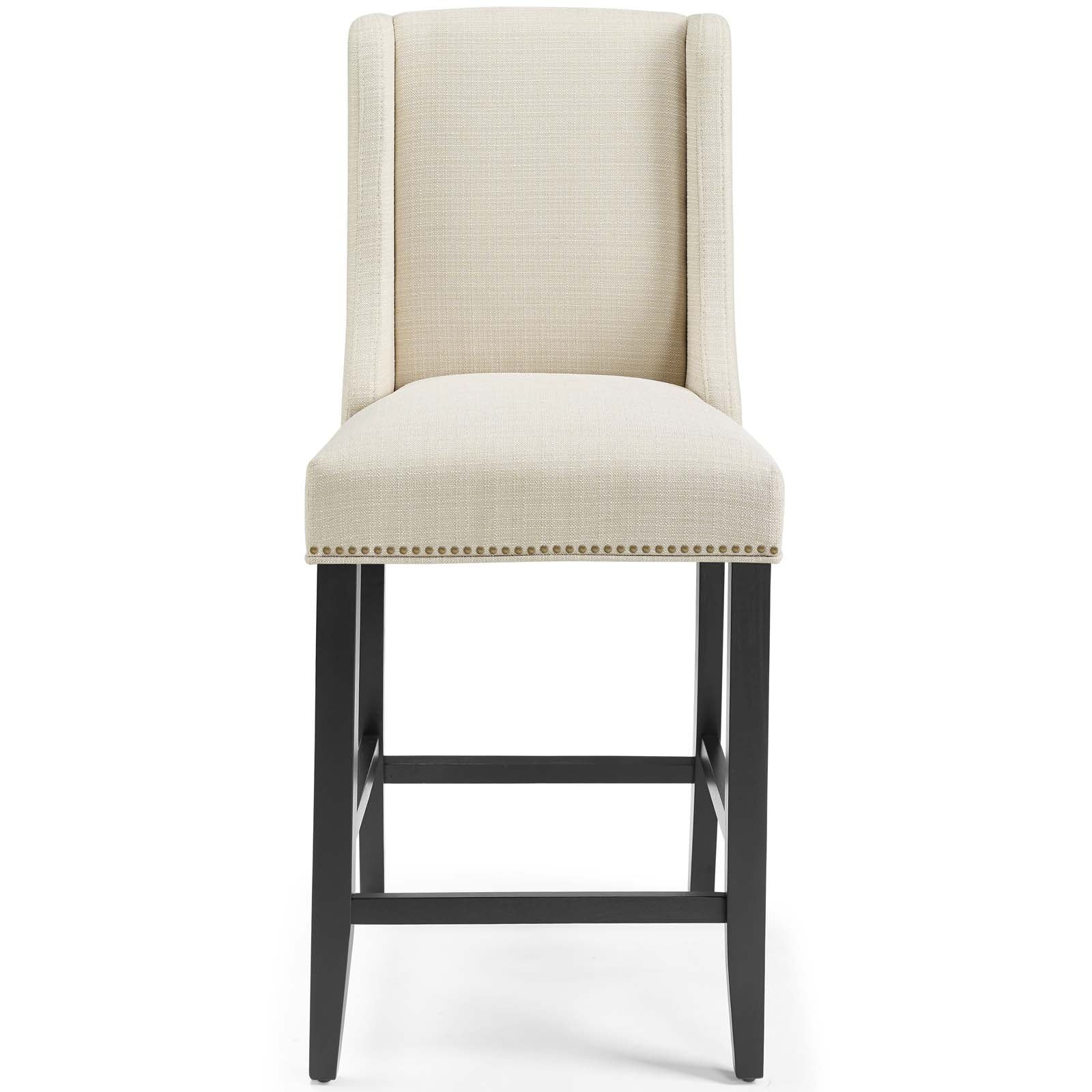 Baron Upholstered Fabric Counter Stool by Modway