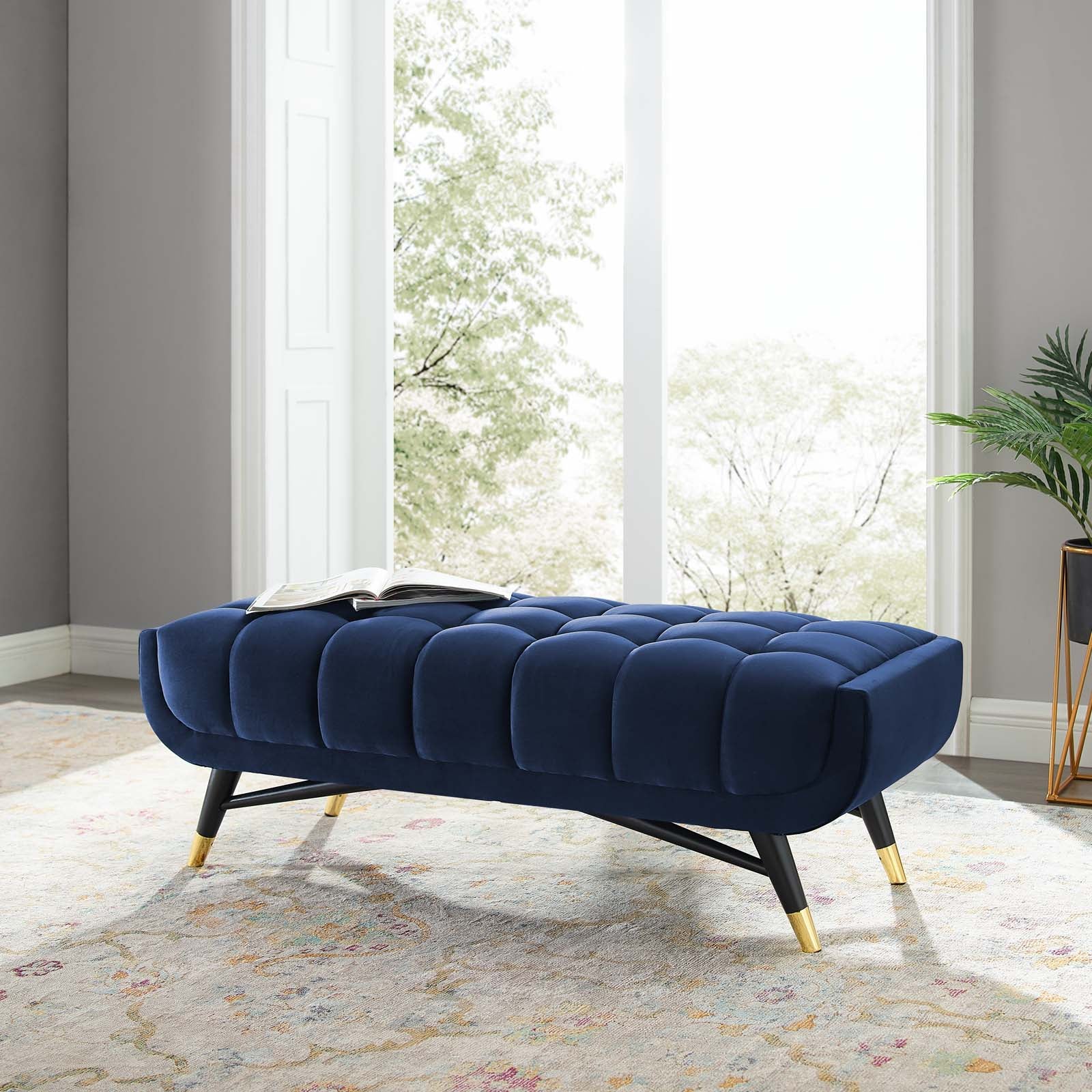Adept 47.5" Performance Velvet Bench by Modway