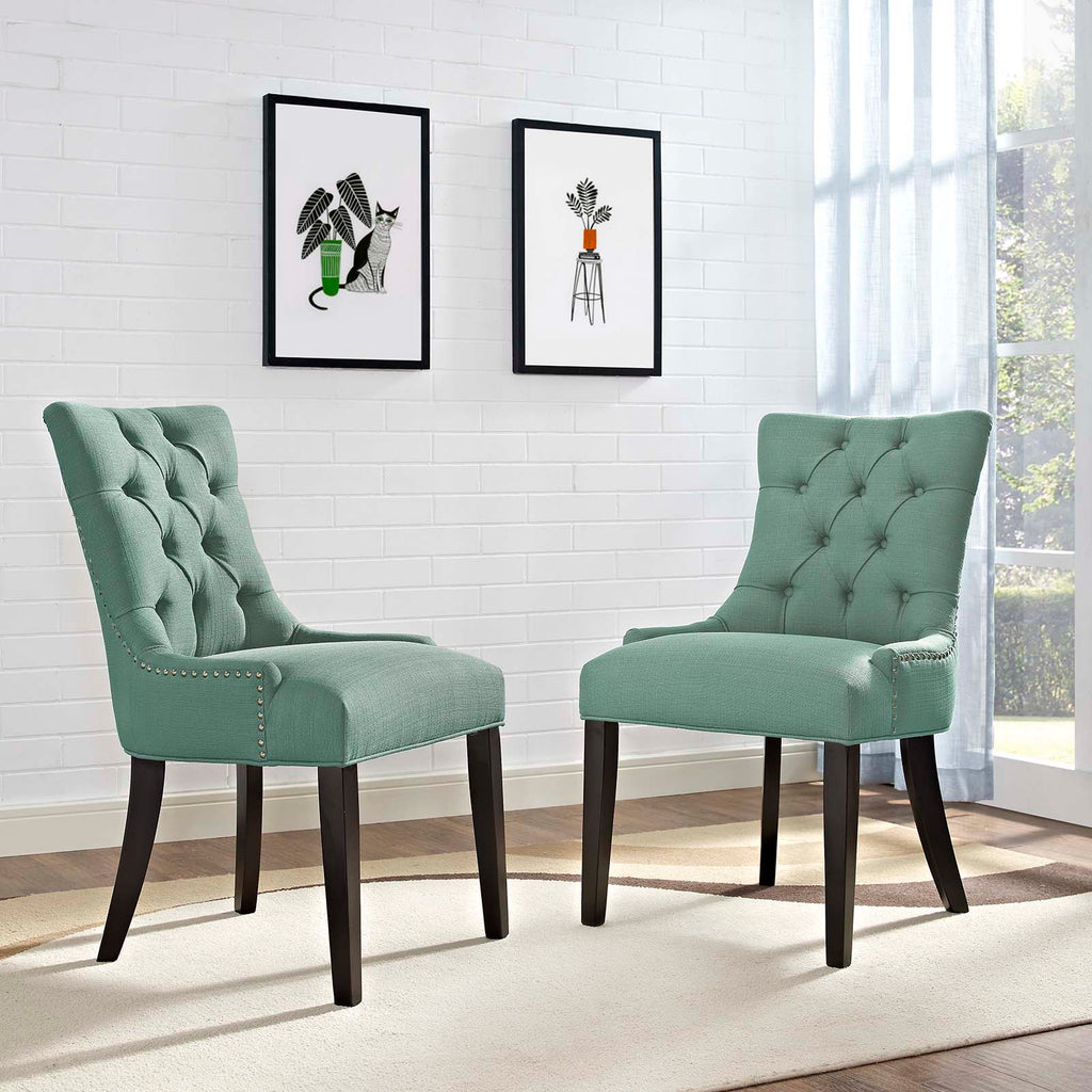 Regent Fabric Dining Side Chair Set of 2 by Modway