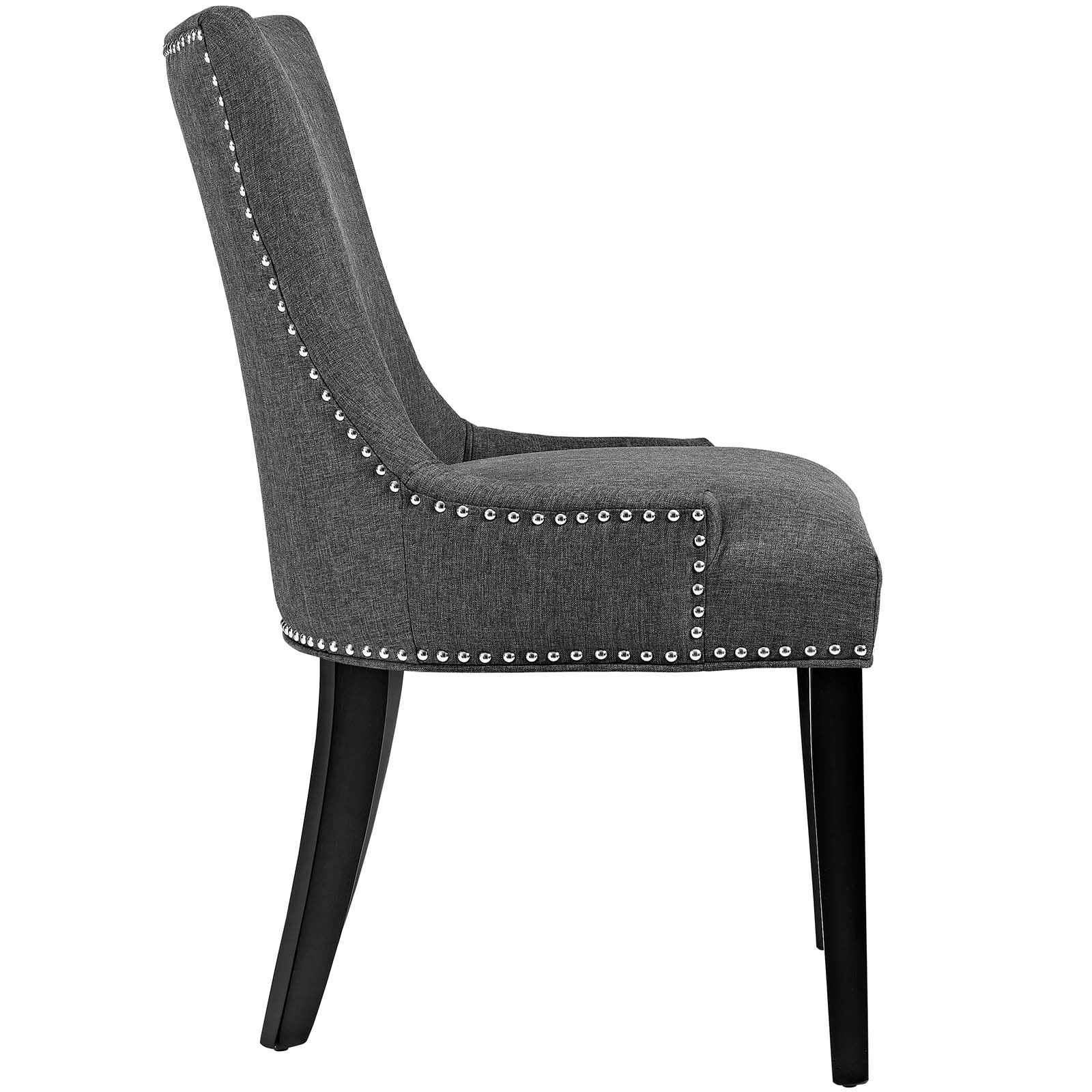 Marquis Fabric Dining Side Chair Set of 2 by Modway