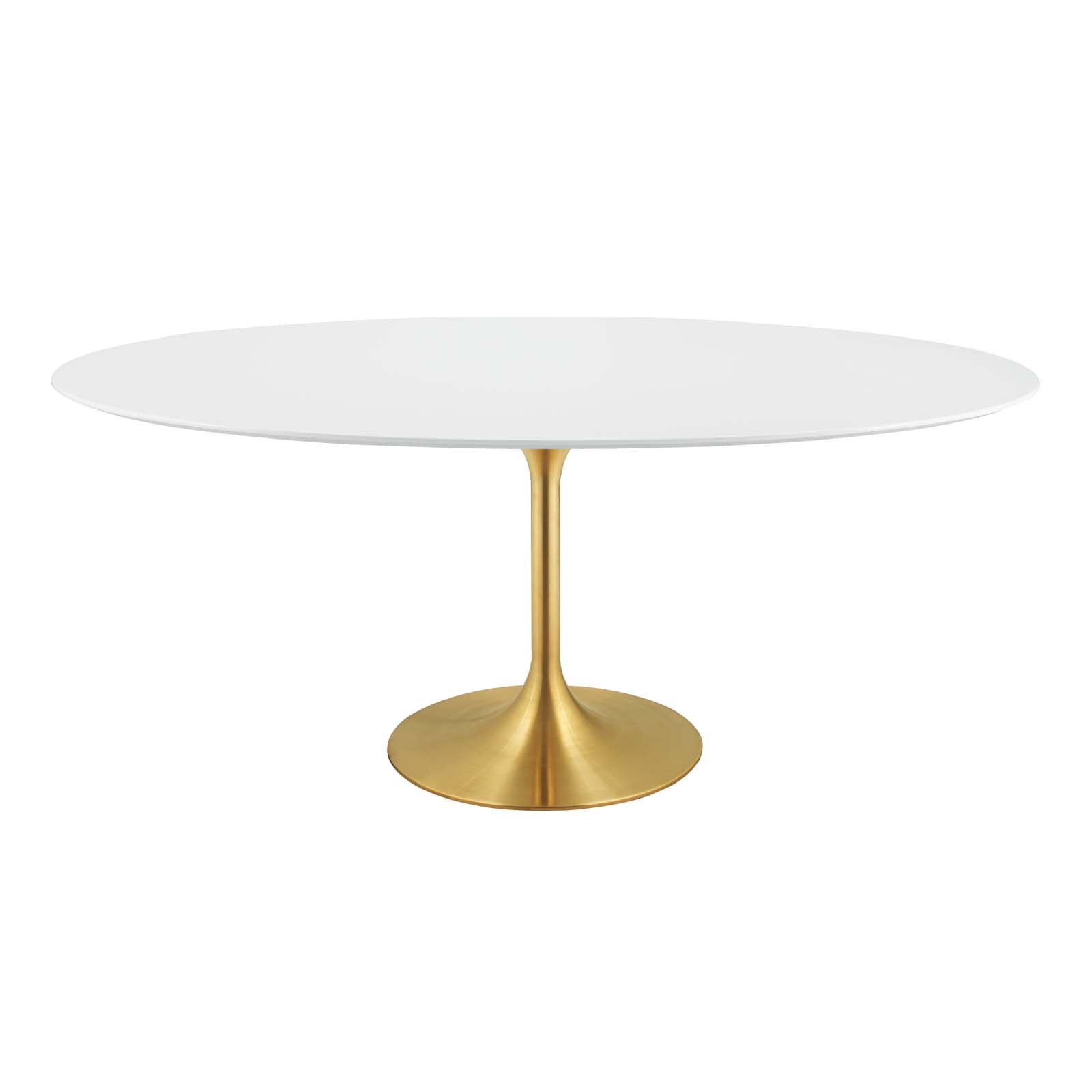 Lippa 78" Oval Wood Dining Table by Modway