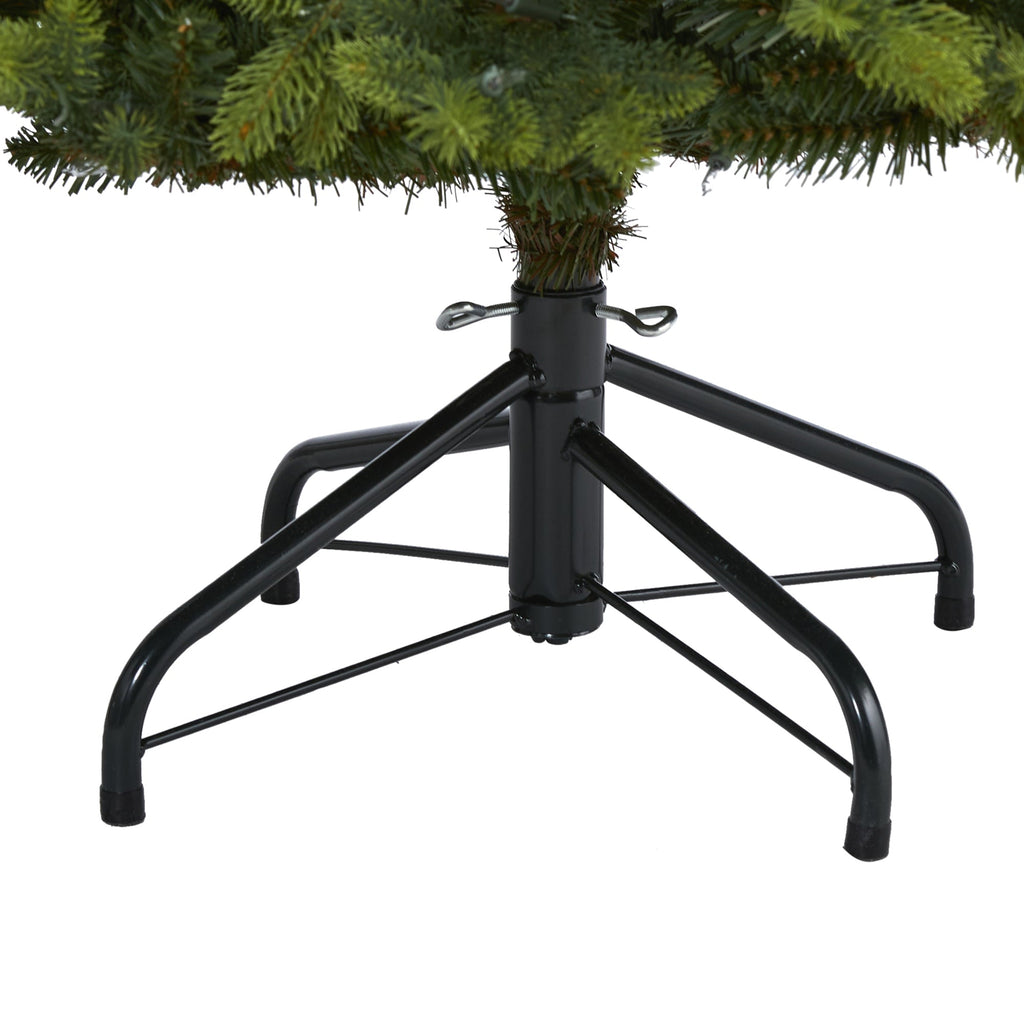 6' North Carolina Fir Artificial Christmas Tree w 450 Clear Lights