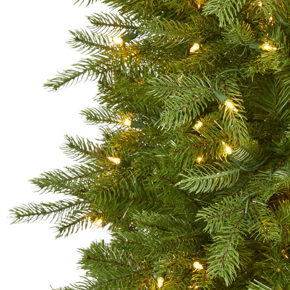 6' Vienna Fir Artificial Christmas Tree with 400 Warm White Lights