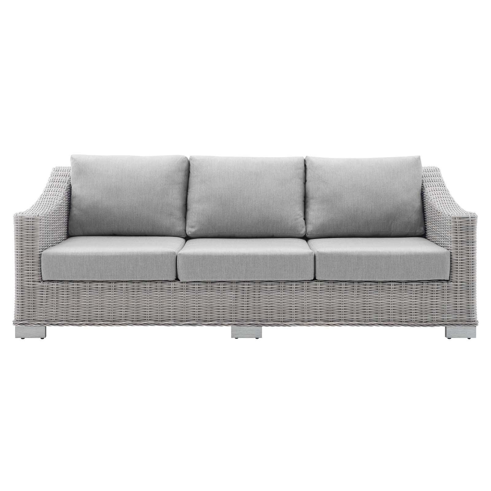 Conway Sunbrella¨ Outdoor Patio Wicker Rattan Sofa by Modway