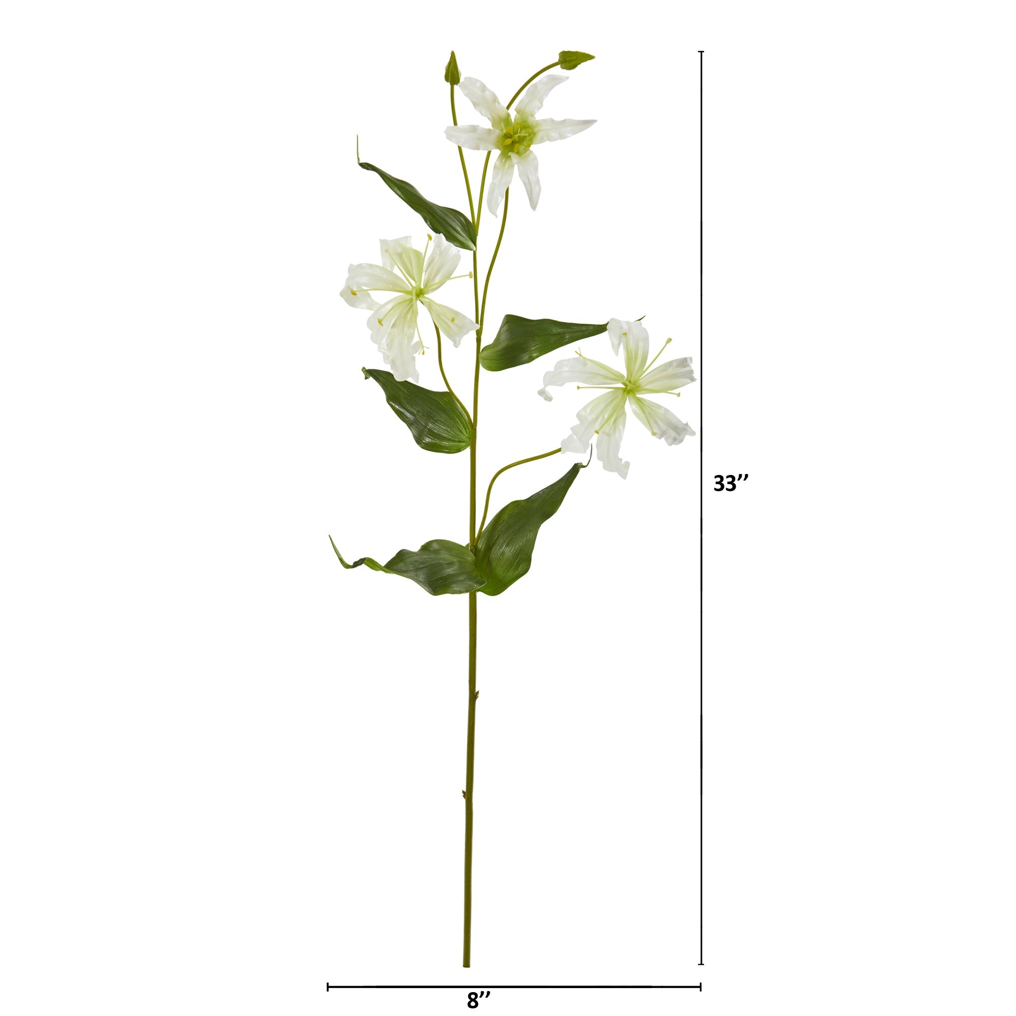 33" Gloria Lily Artificial Flower (Set of 4)