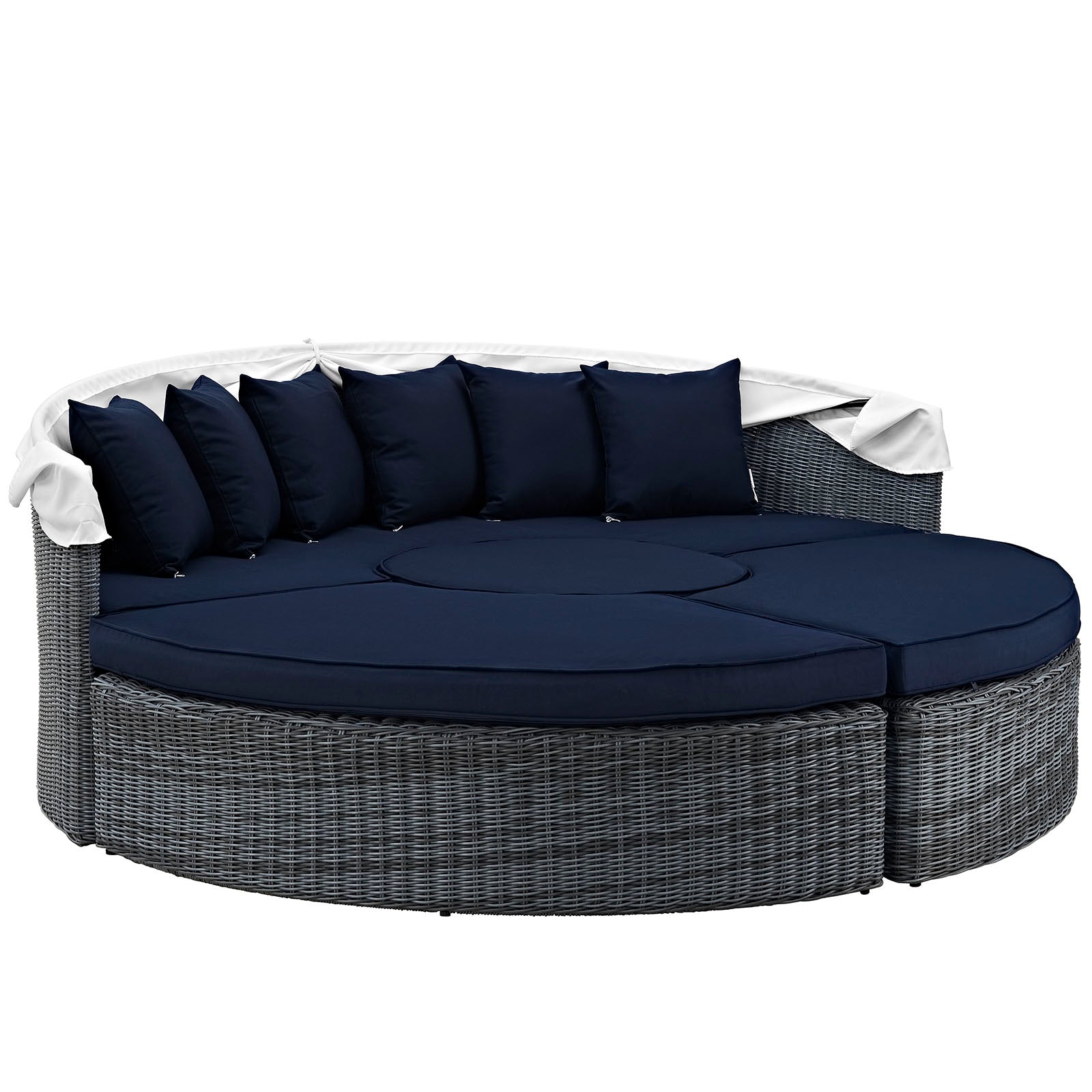 Summon Canopy Outdoor Patio Sunbrella¨ Daybed by Modway