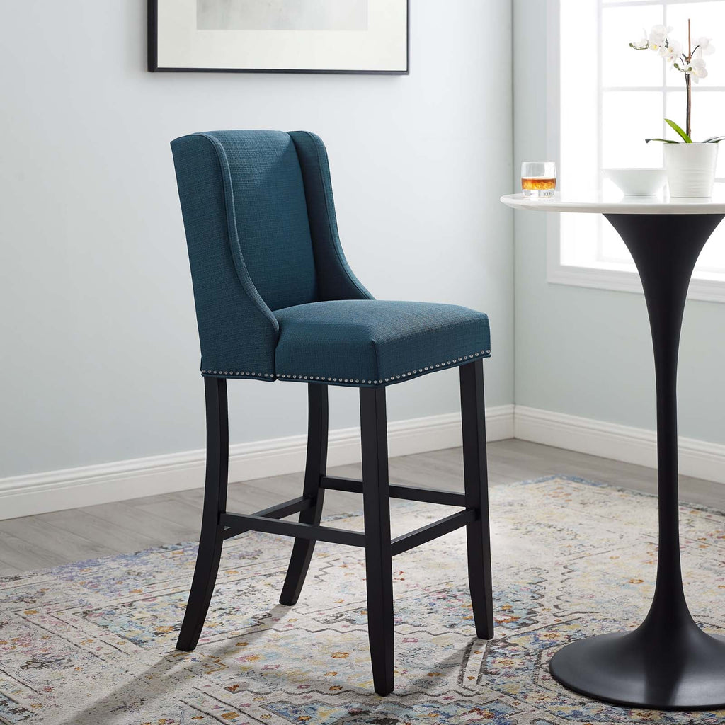 Baron Upholstered Fabric Bar Stool by Modway