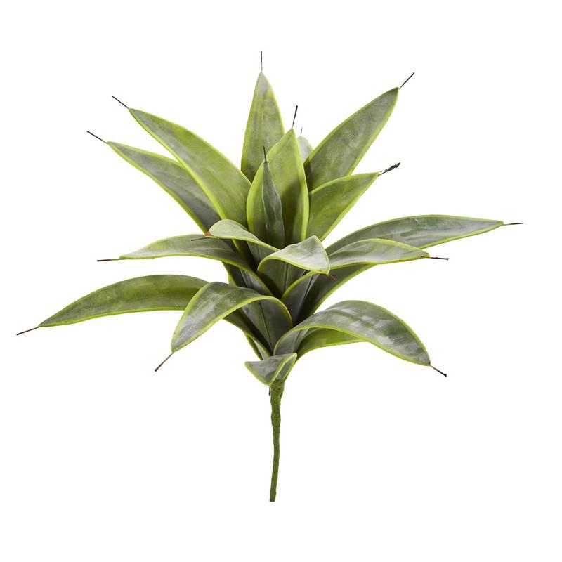 20"  Sanseveria Pick Artificial Plant (Set of 2)