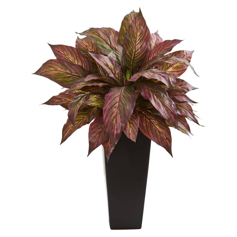 27"  Musa Artificial Plant in Black Planter