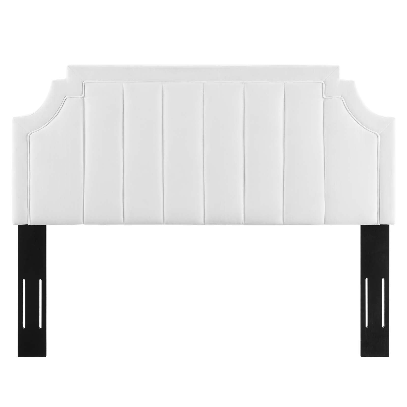 Alyona Channel Tufted Performance Velvet Full/Queen Headboard by Modway