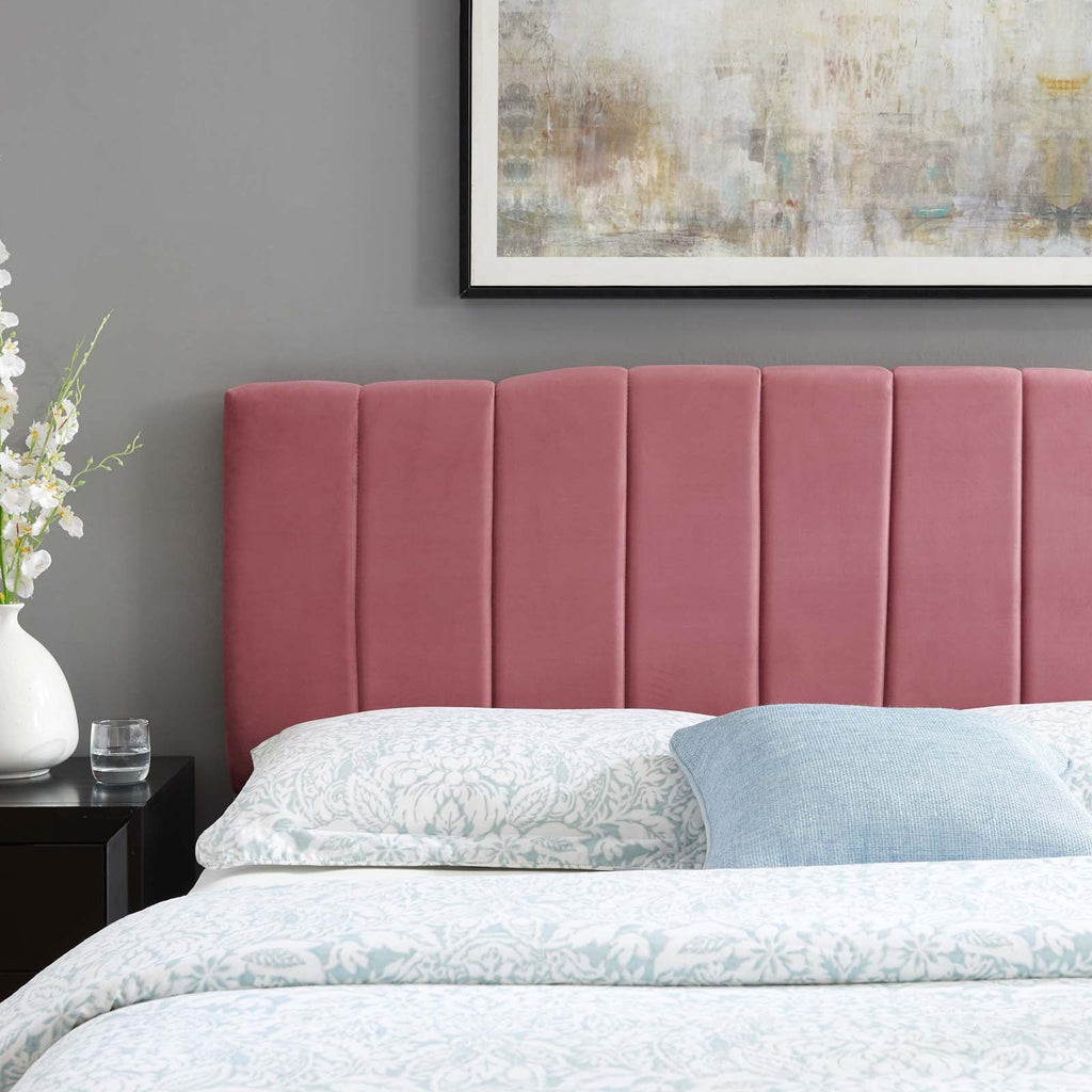 Camilla Channel Tufted Performance Velvet King/California King Headboard by Modway