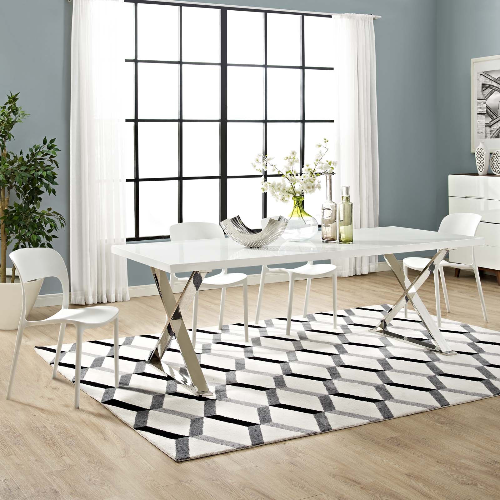Sector Dining Table by Modway