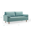 Valour Performance Velvet Sofa by Modway