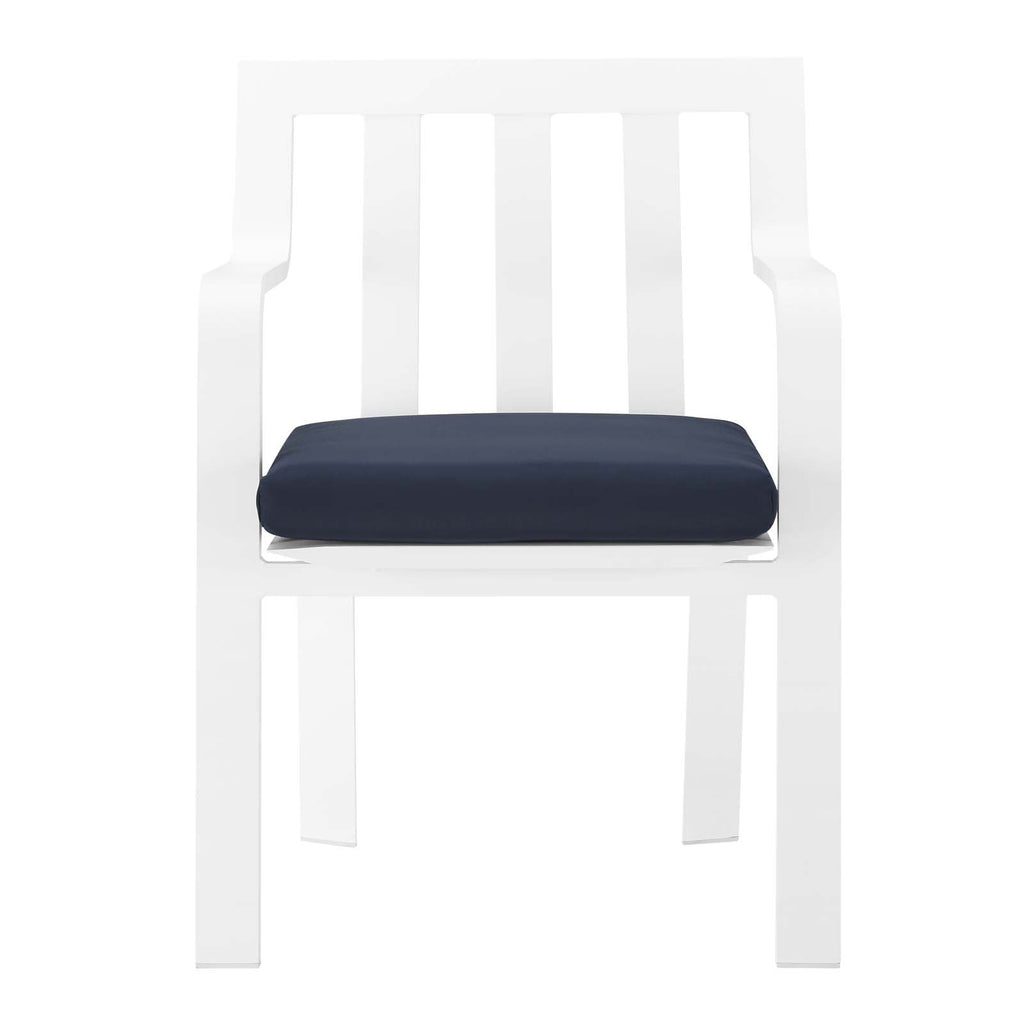 Baxley Outdoor Patio Aluminum Armchair Set of 2 by Modway