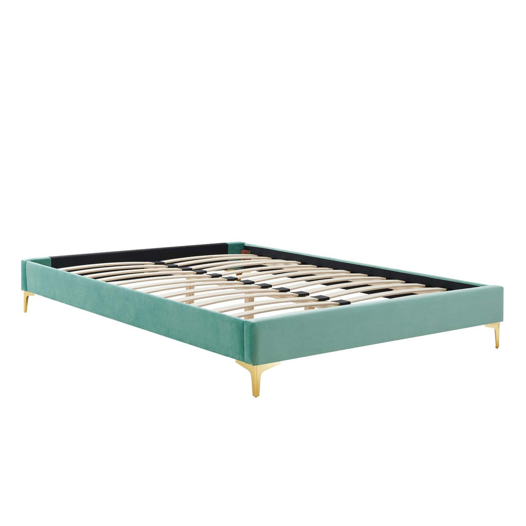 Sutton Performance Velvet King Bed Frame by Modway