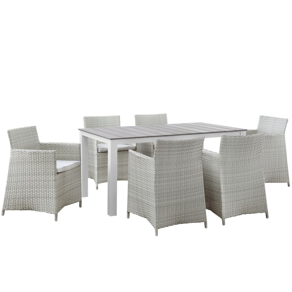 Junction 7 Piece Outdoor Patio Dining Set by Modway