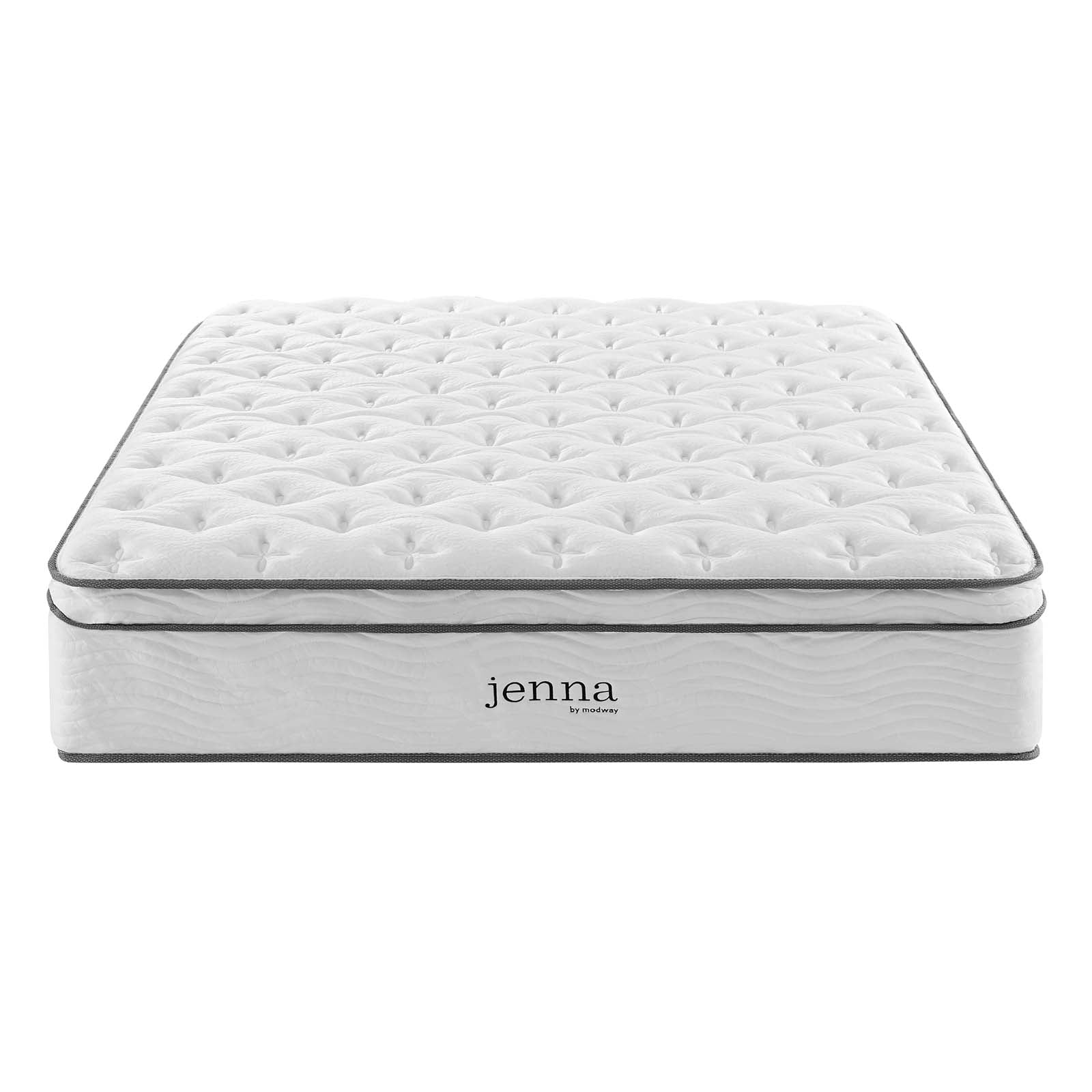 Jenna 14" Innerspring and Foam Full Mattress by Modway