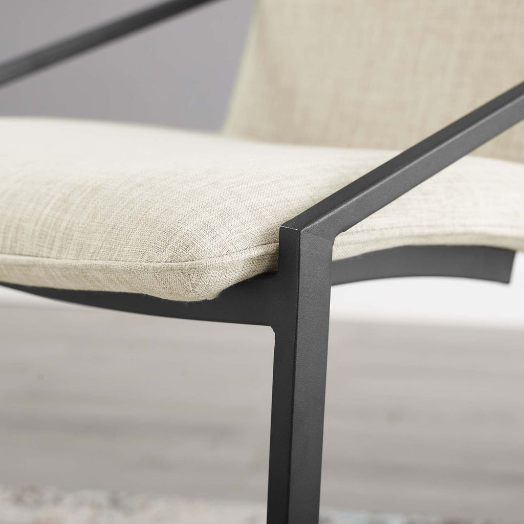 Pitch Upholstered Fabric Dining Armchair by Modway
