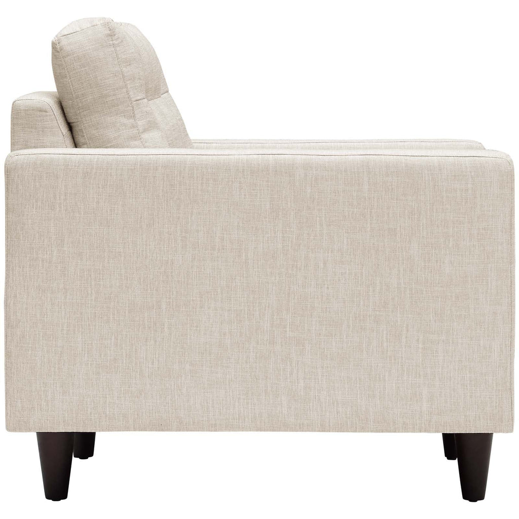 Empress Upholstered Fabric Armchair by Modway