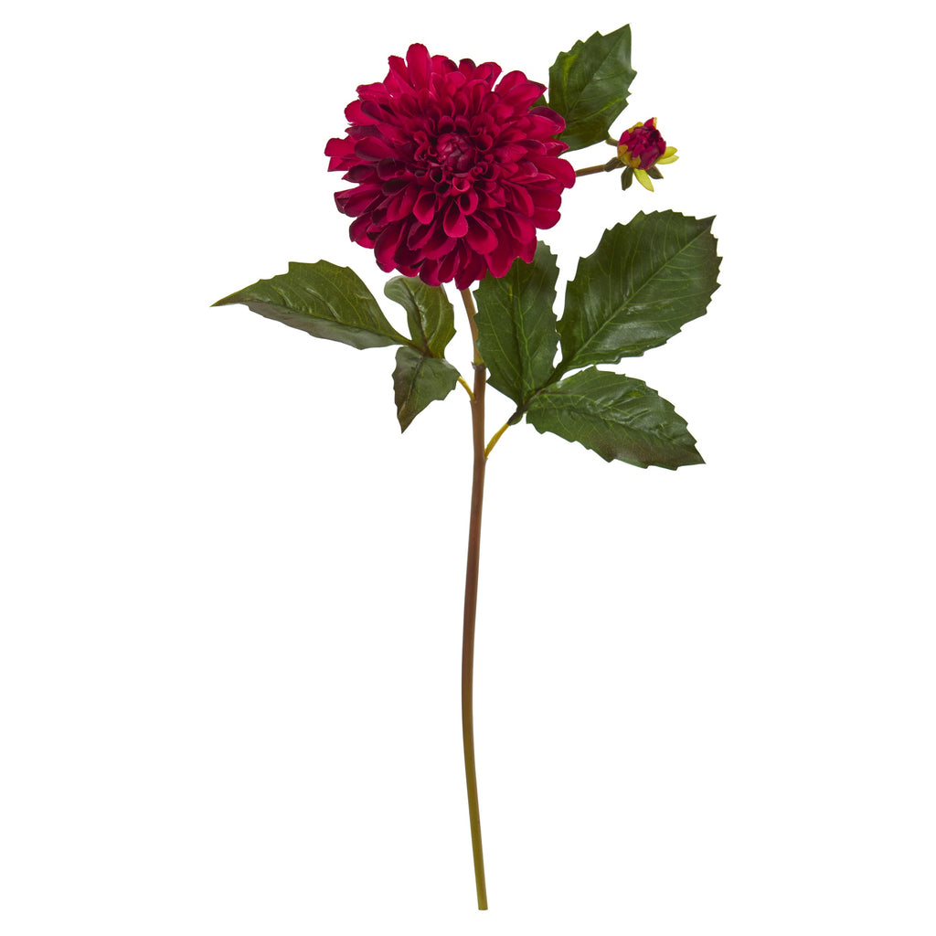 20" Dahlia Artificial Flower (Set of 6)