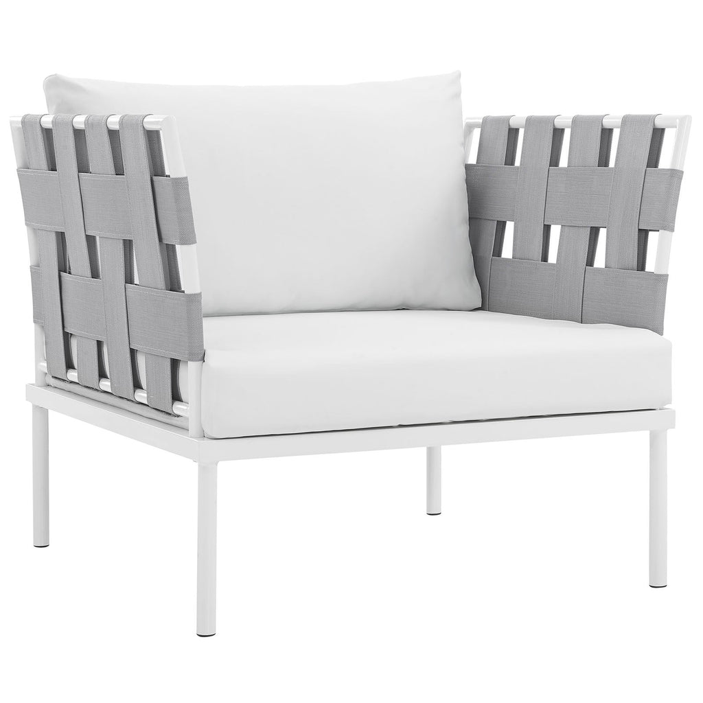 Harmony Outdoor Patio Aluminum Armchair by Modway