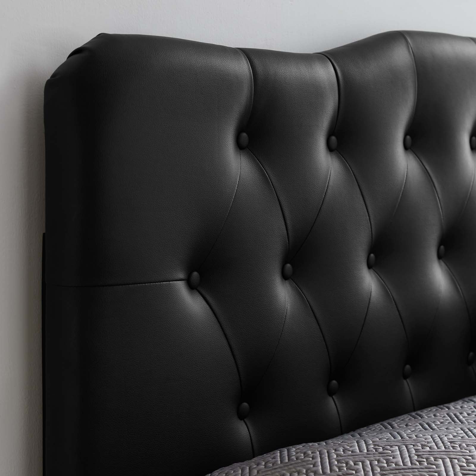 Annabel Upholstered Vinyl Queen Headboard by Modway