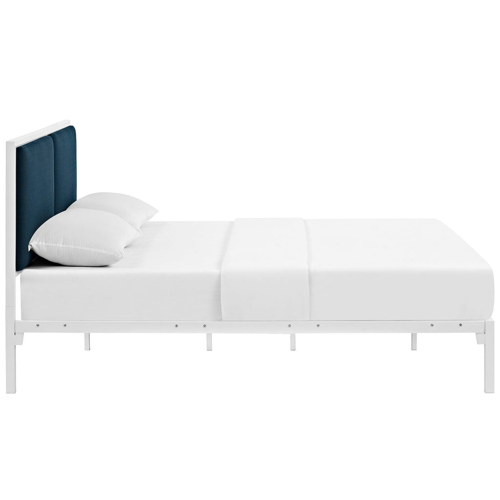 Della Fabric King Bed by Modway